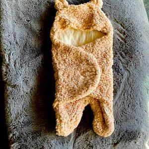 Warm size small baby winter wrap